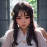 尾行资讯内容总监陈美琳，女性，二十八岁左右，短发，对着双屏电脑工作，桌上放着剧集分集表格和咖啡杯