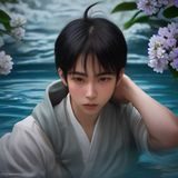 尾行资讯技术负责人张为远，男性，二十五岁左右，穿格子衬衫，坐在站立式工作台前调试网站，背景是整洁的技术工作区
