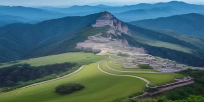 谍战题材影视剧拍摄现场，演员在街道布景中演绎尾行追踪场景，复古街道灯光渲染悬疑氛围