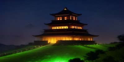 黑白风格城市夜景，雨后街道倒影中的人物剪影，体现悬疑影视作品中尾行场景的视觉美学